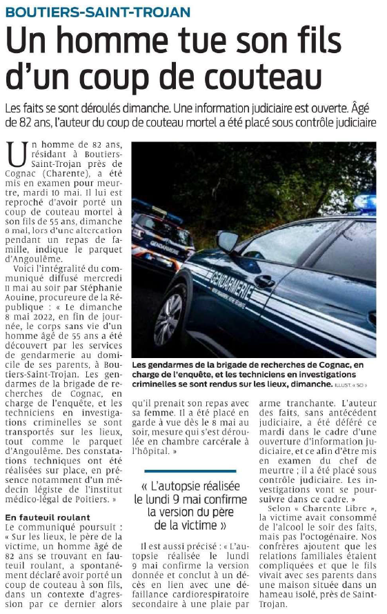 SUD-OUEST du 12 mai 2022