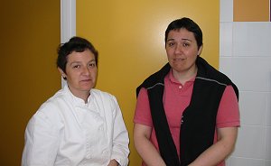Brigitte Brèque et sa soeur Laurence Favreau