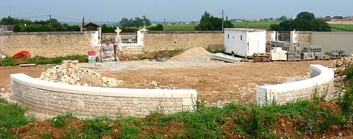 Le cimetière en juin 2003