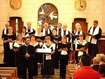 Concert à St Antoine en juin 2009