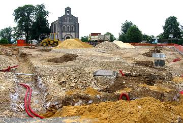 Place de la mairie en juin 2003