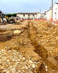 Place de la mairie en juin 2003