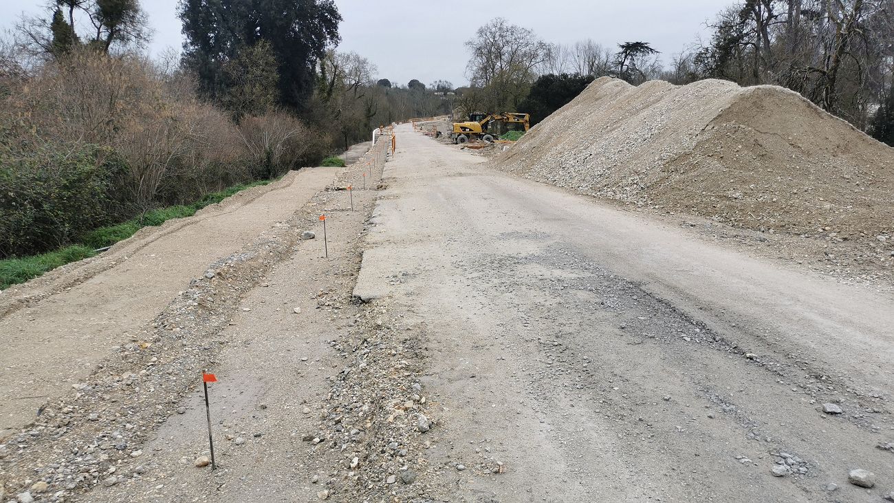 Pont de Chatenay en reconstruction...