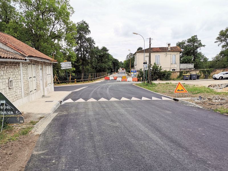 Pont de Chatenay en reconstruction...