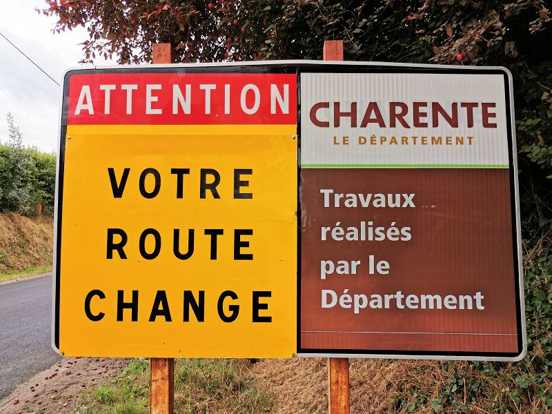 Pont de Chatenay en reconstruction...
