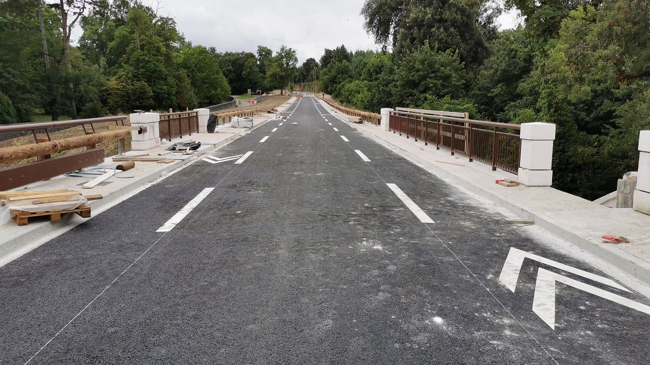 Pont de Chatenay en reconstruction...