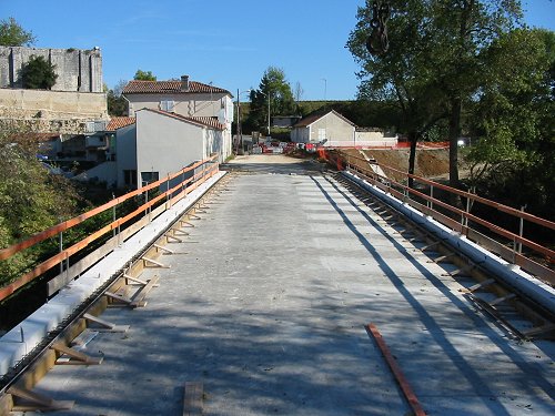 Travaux pont du Solenon