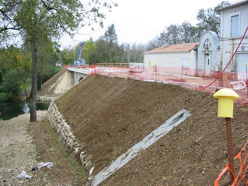Travaux pont du Solenon