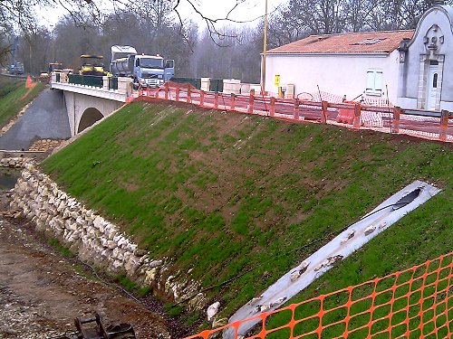 Travaux pont du Solençon