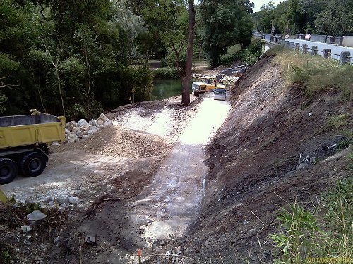 Travaux pont du Solençon