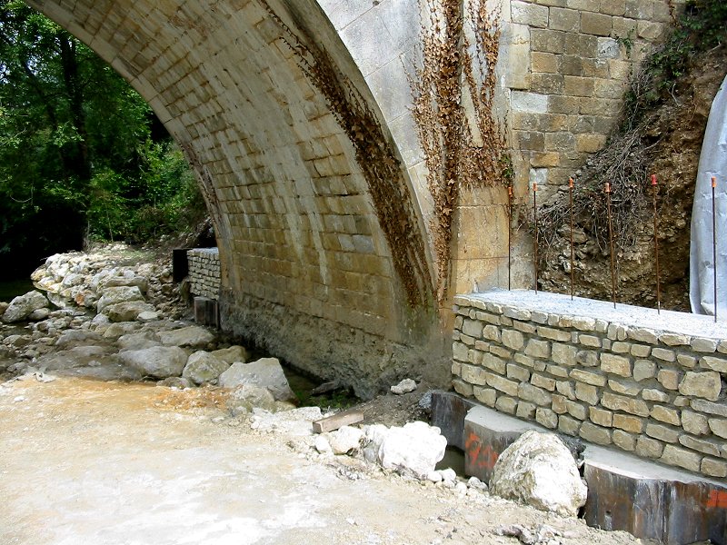 Travaux pont du Solenon