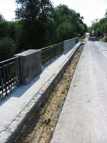 Travaux pont du Solenon