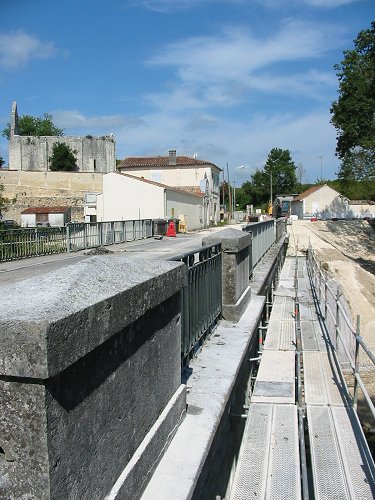 Travaux pont du Solenon