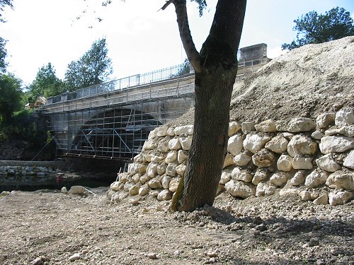 Travaux pont du Solenon