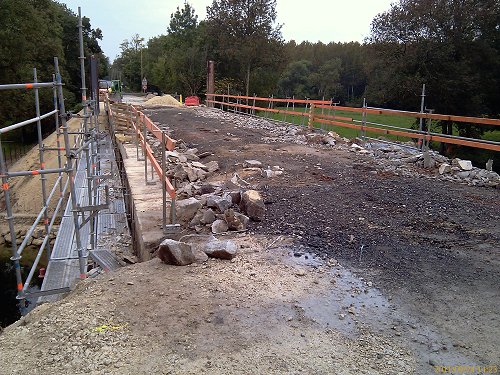 Travaux pont du Solenon