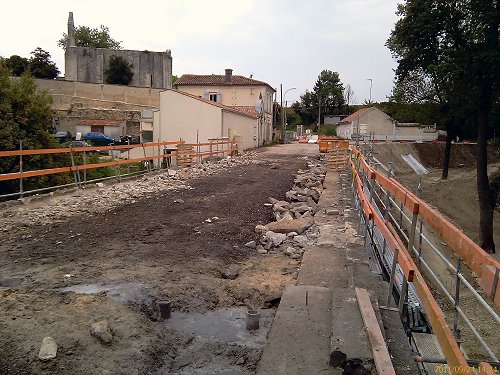 Travaux pont du Solenon