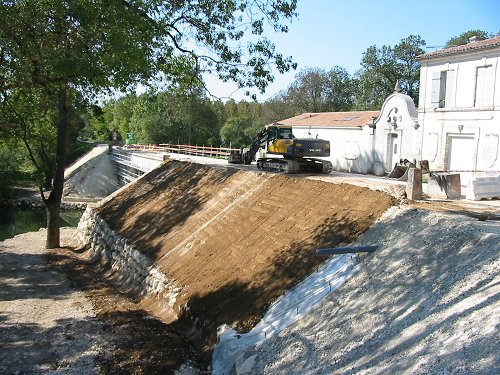Travaux pont du Solenon