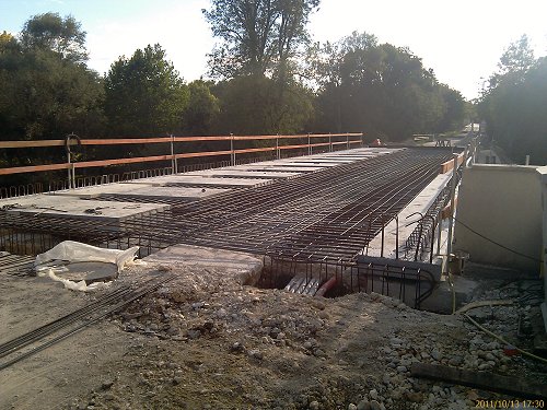 Travaux pont du Solenon