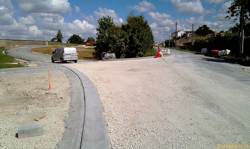 Les travaux avancent...