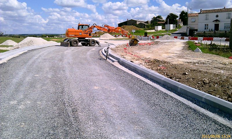 Les travaux avancent...