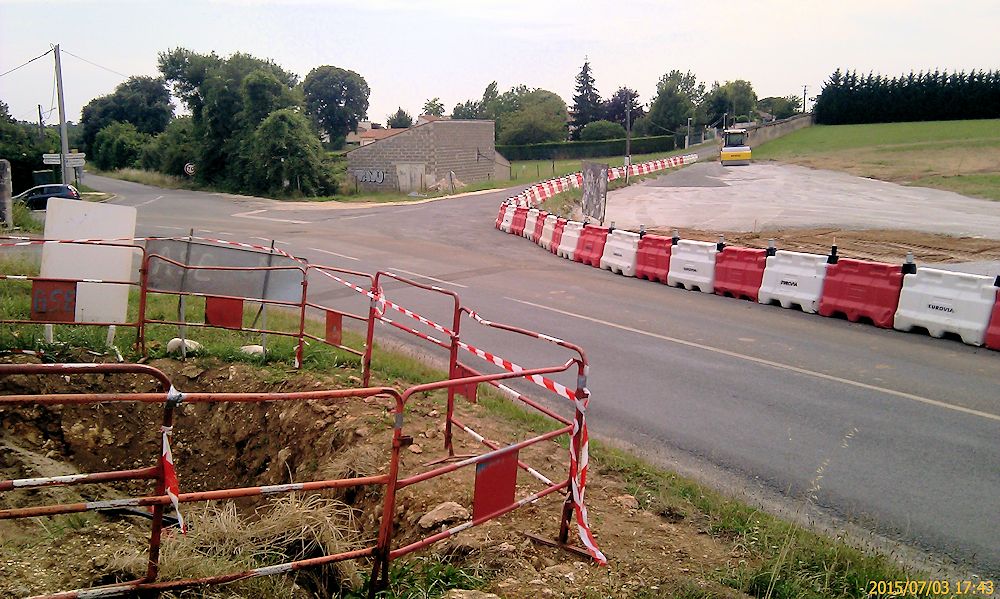 Le mur a disparu...