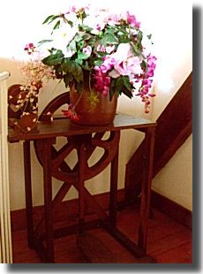 Au pied de l'escalier